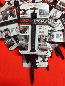(2) Voile Straps® Nano Series — 9” upgrade