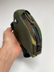 Top tube rear wedge pack - Cordura & X-Pac