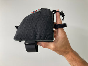 Top tube rear wedge pack - Cordura & X-Pac